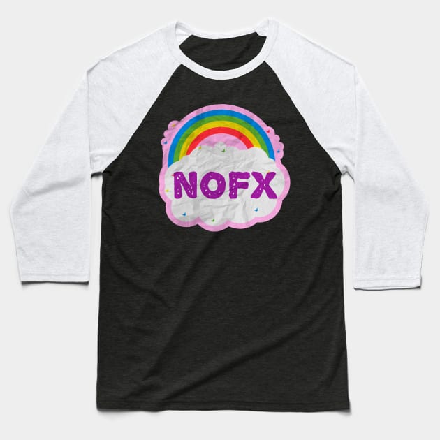 Vintage nofx Baseball T-Shirt by KolekFANART